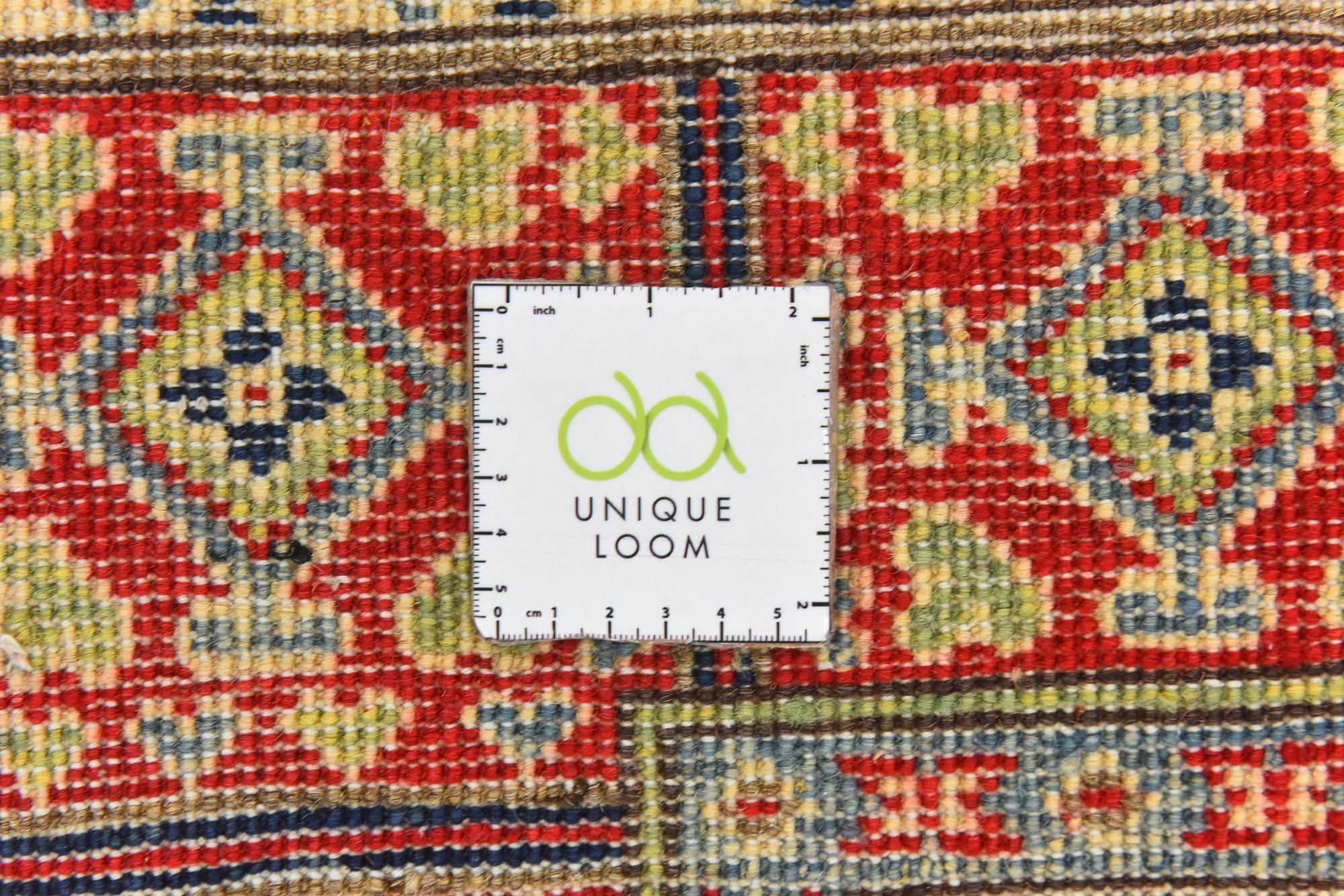 4' x 5' 10 Hand Knotted Kazak Rug