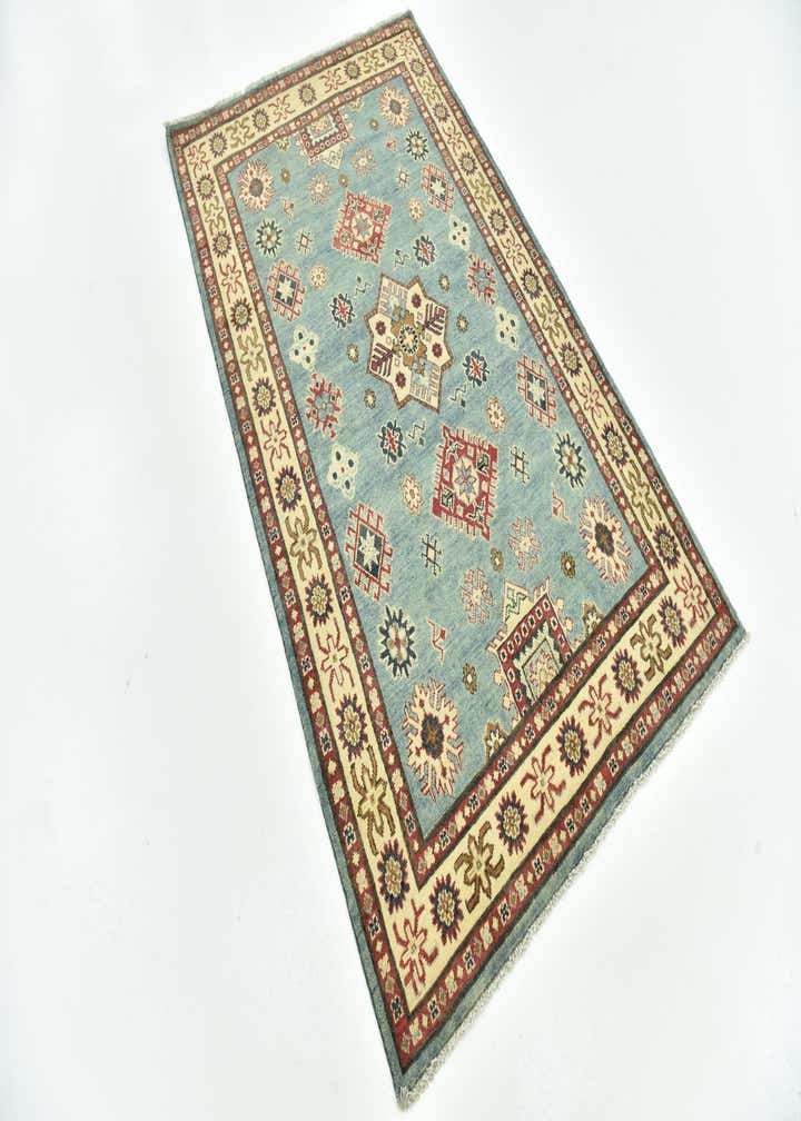4' x 6' 9 Hand Knotted Kazak Rug