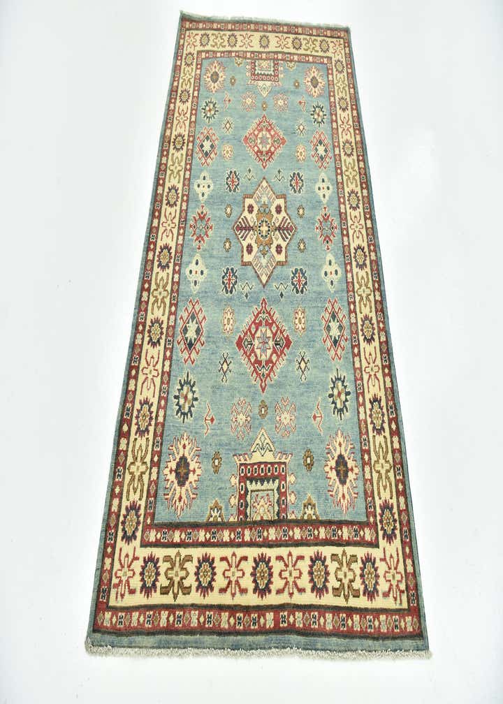 4' x 6' 9 Hand Knotted Kazak Rug