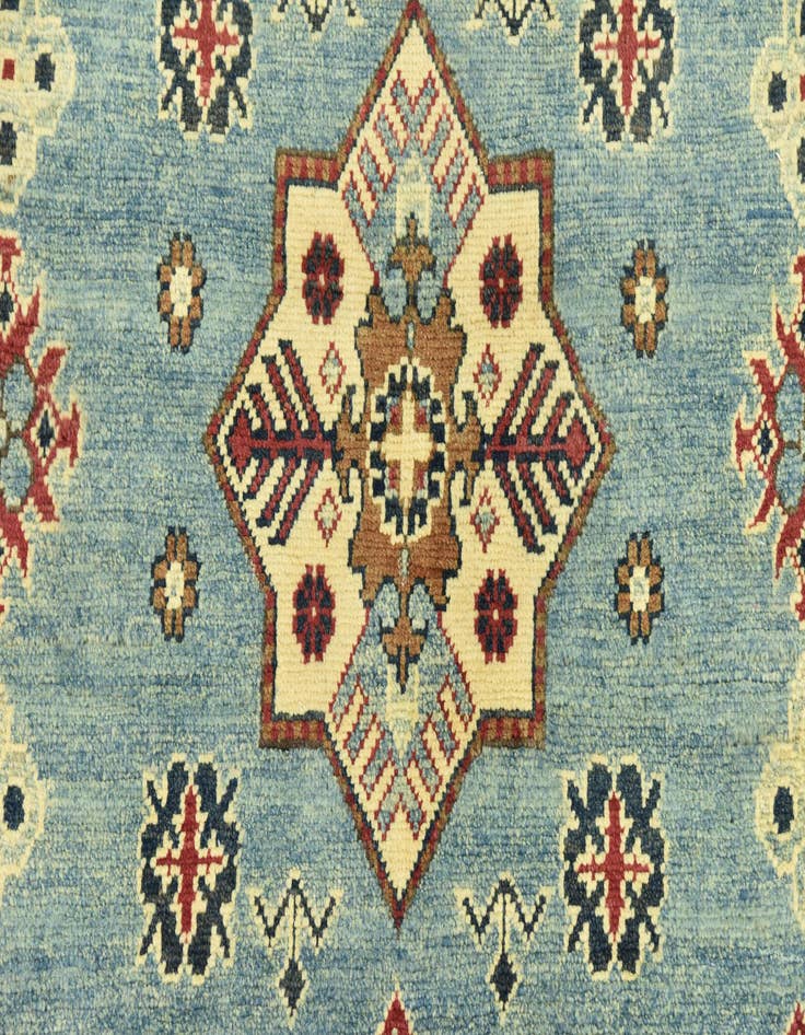 Detail image of 4' x 6' 9 Hand Knotted Kazak Rug