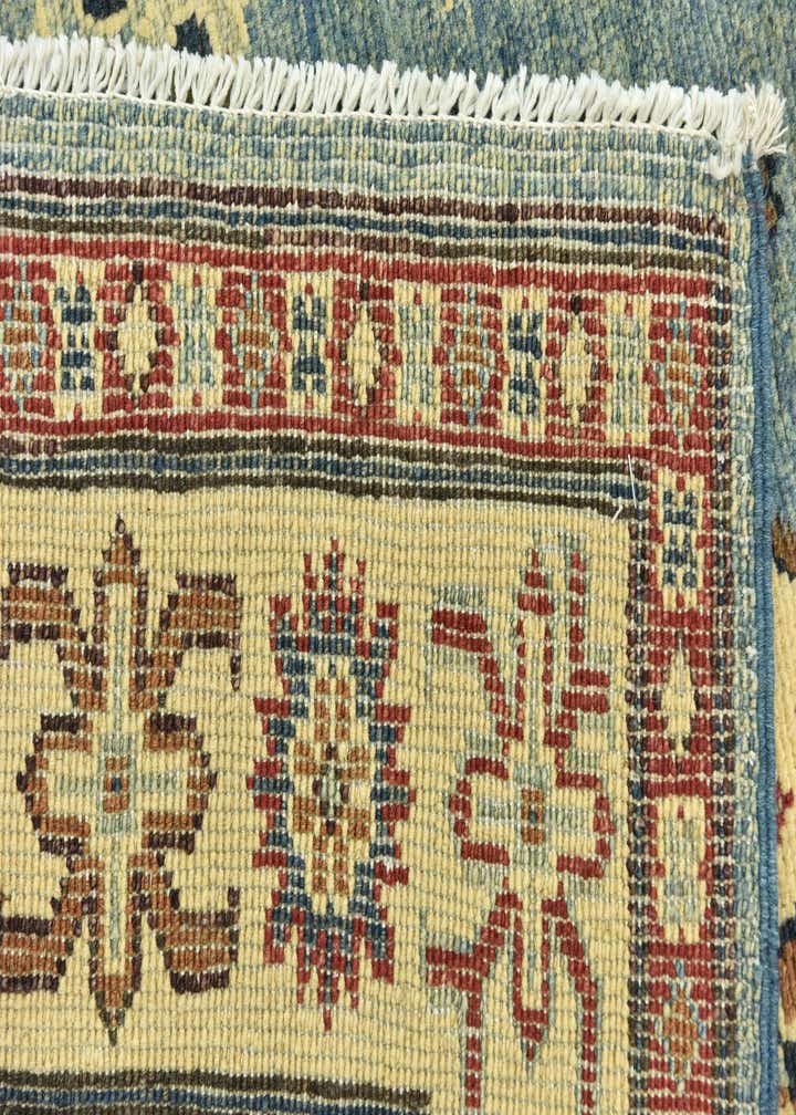 4' x 6' 9 Hand Knotted Kazak Rug