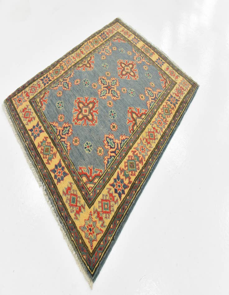 Detail image of 3' x 3' 10  Hand Knotted Kazak Rug