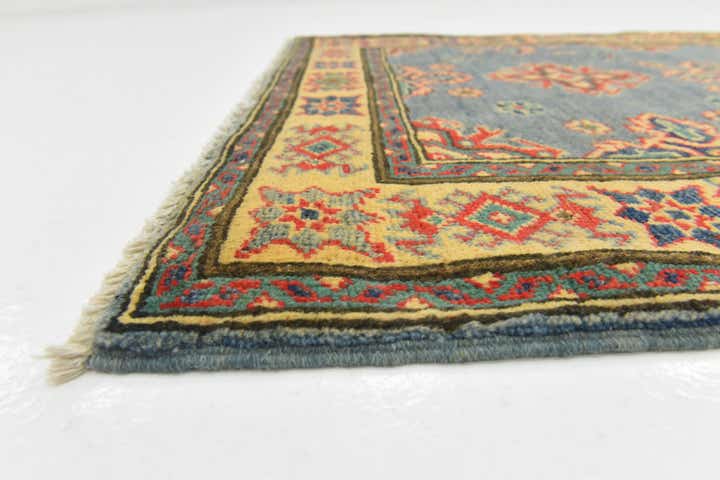 3' x 3' 10 Hand Knotted Kazak Rug