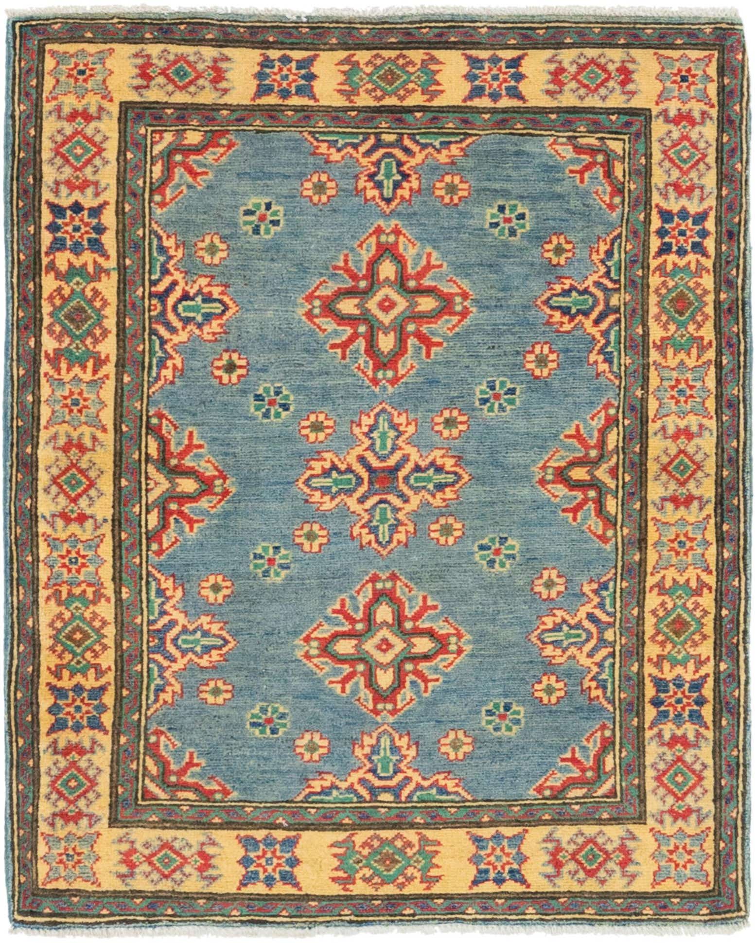 3' x 3' 10 Hand Knotted Kazak Rug