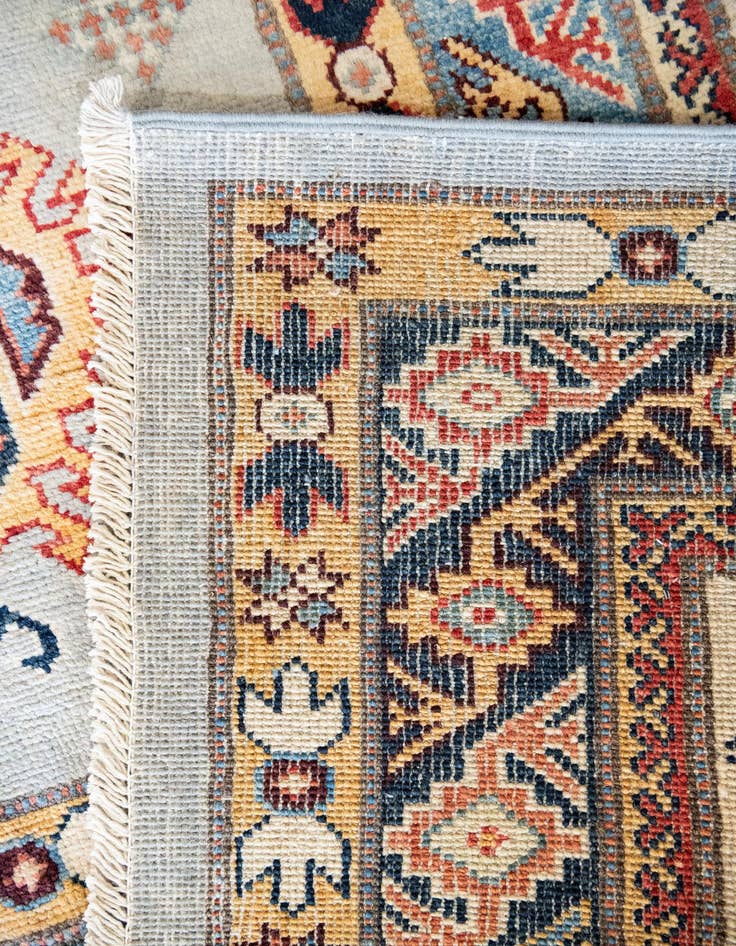 Detail image of 12' x 17' 4  Hand Knotted Kazak Rug
