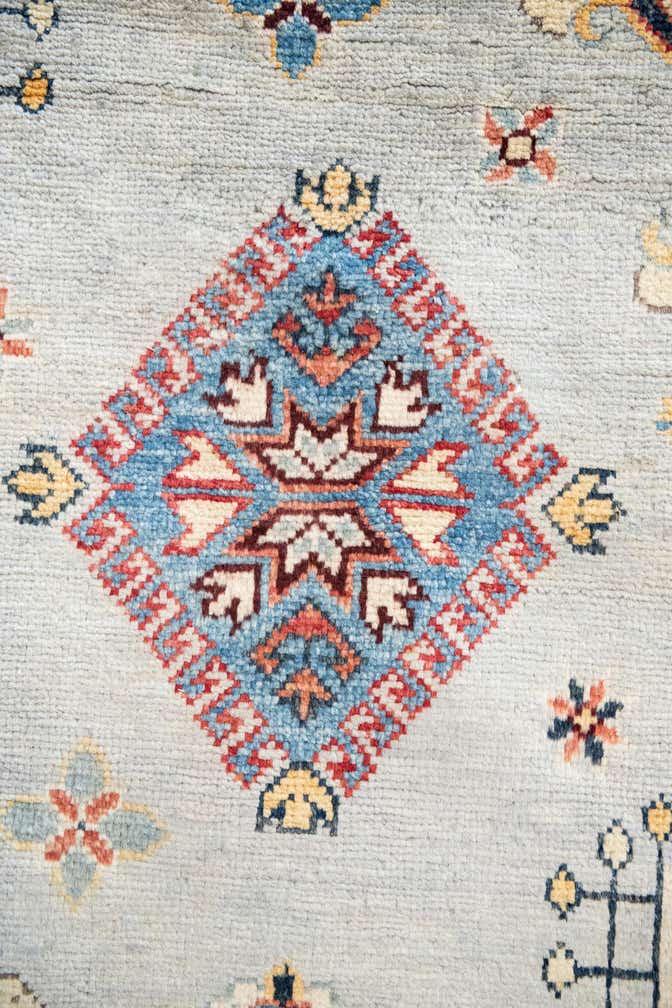 12' x 17' 4 Hand Knotted Kazak Rug