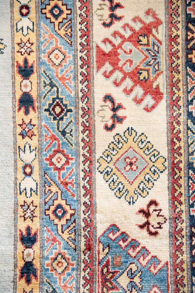 12' x 17' 4 Hand Knotted Kazak Rug
