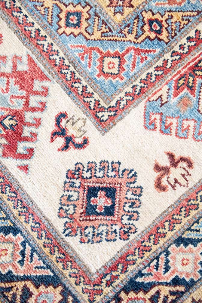 12' x 17' 4 Hand Knotted Kazak Rug