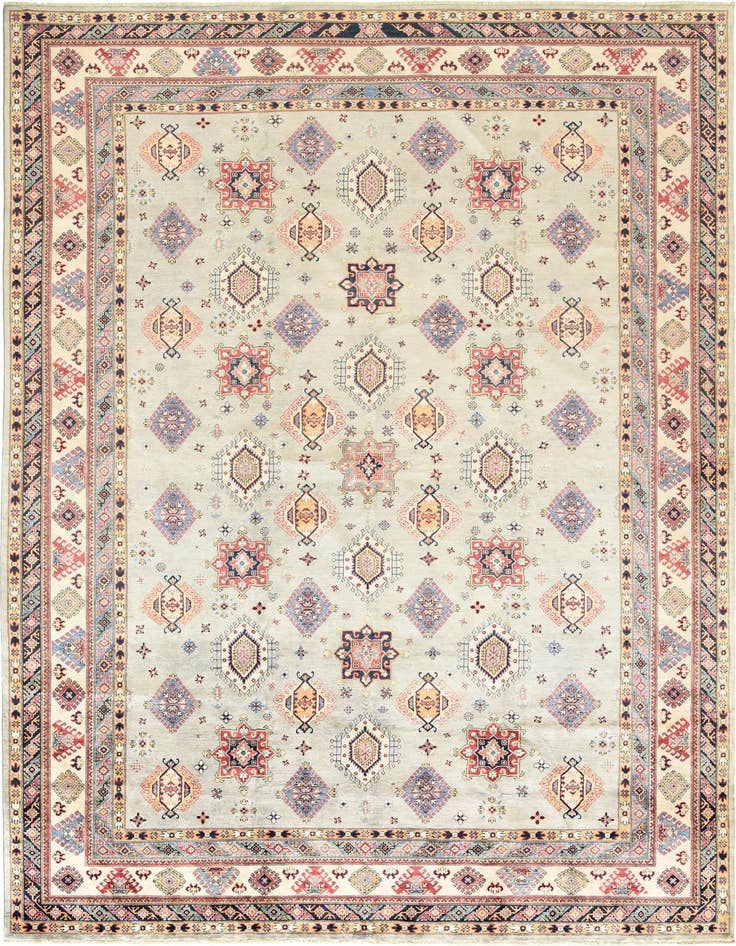 Detail image of 12' x 17' 4 Hand Knotted Kazak Rug