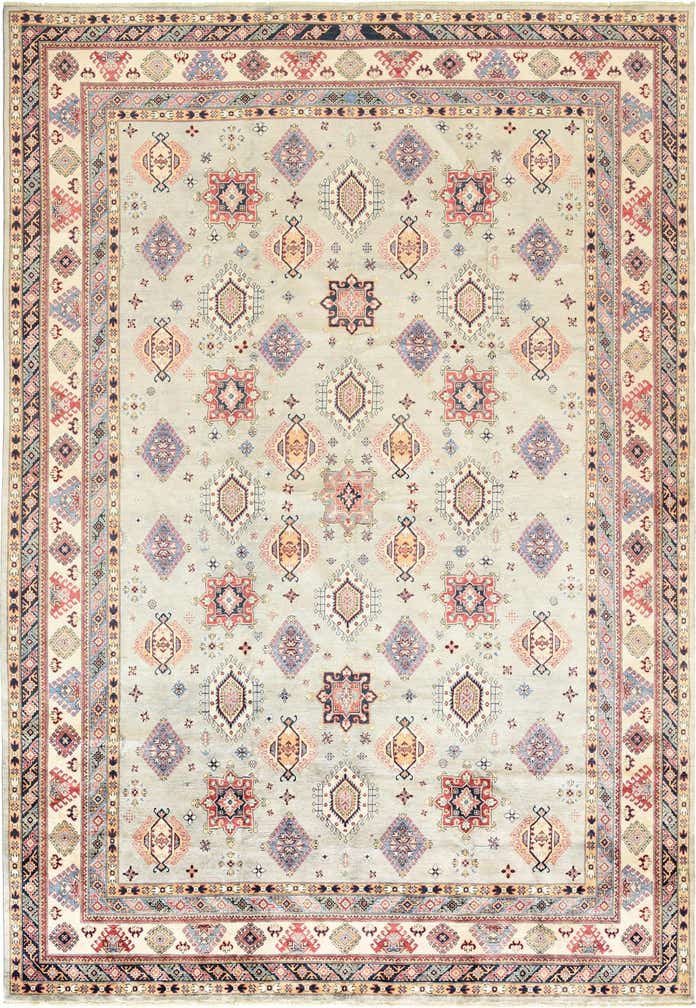 12' x 17' 4 Hand Knotted Kazak Rug