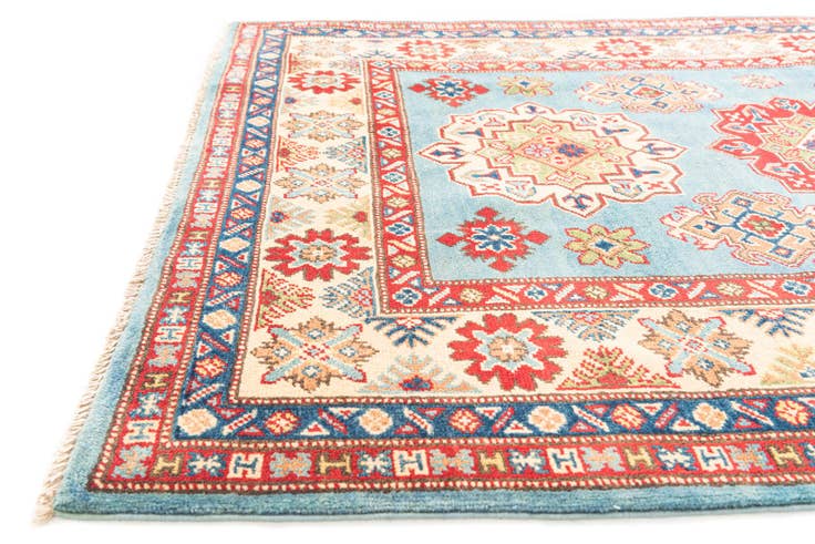 Detail image of 4' 3 x 6' 1 Hand Knotted Kazak Rug