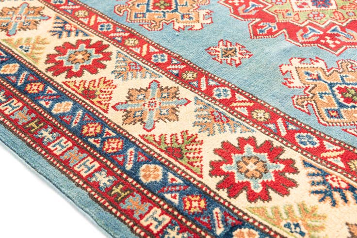 Detail image of 4' 3 x 6' 1 Hand Knotted Kazak Rug