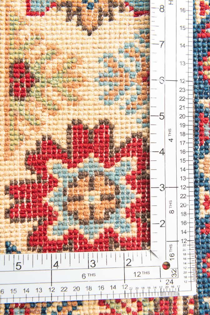4' 3 x 6' 1 Hand Knotted Kazak Rug