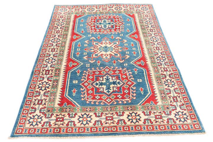 120cm x 185cm Hand Knotted Kazak Rug