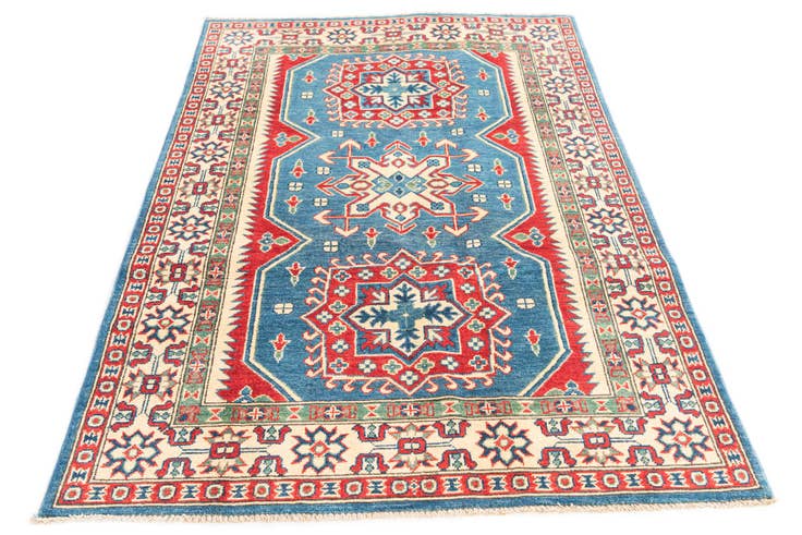 Detail image of 120cm x 185cm Hand Knotted Kazak Rug