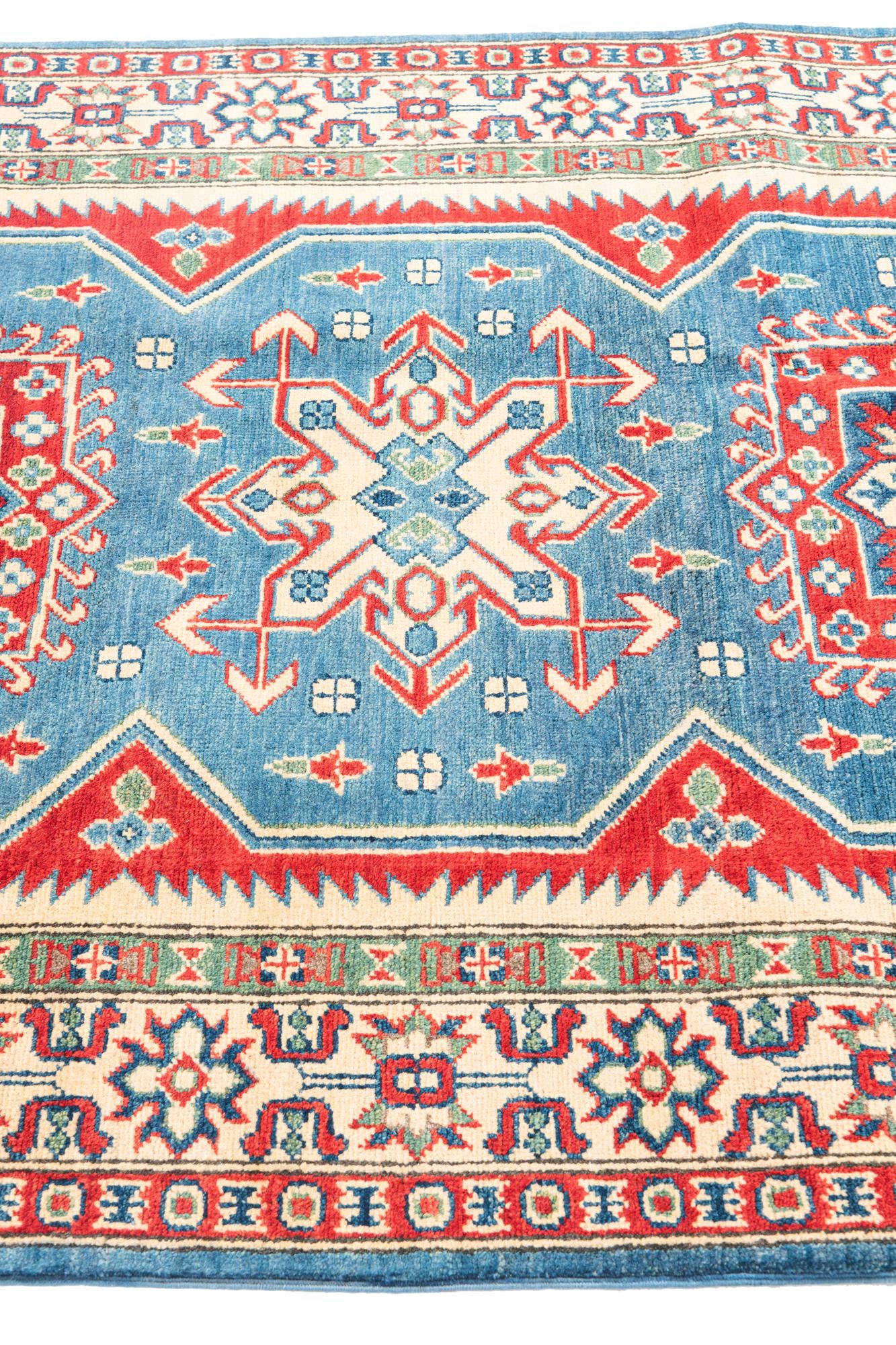 120cm x 185cm anudado a mano Kazak Alfombra
