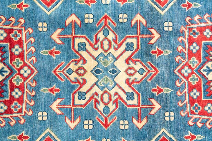 120cm x 185cm Hand Knotted Kazak Rug
