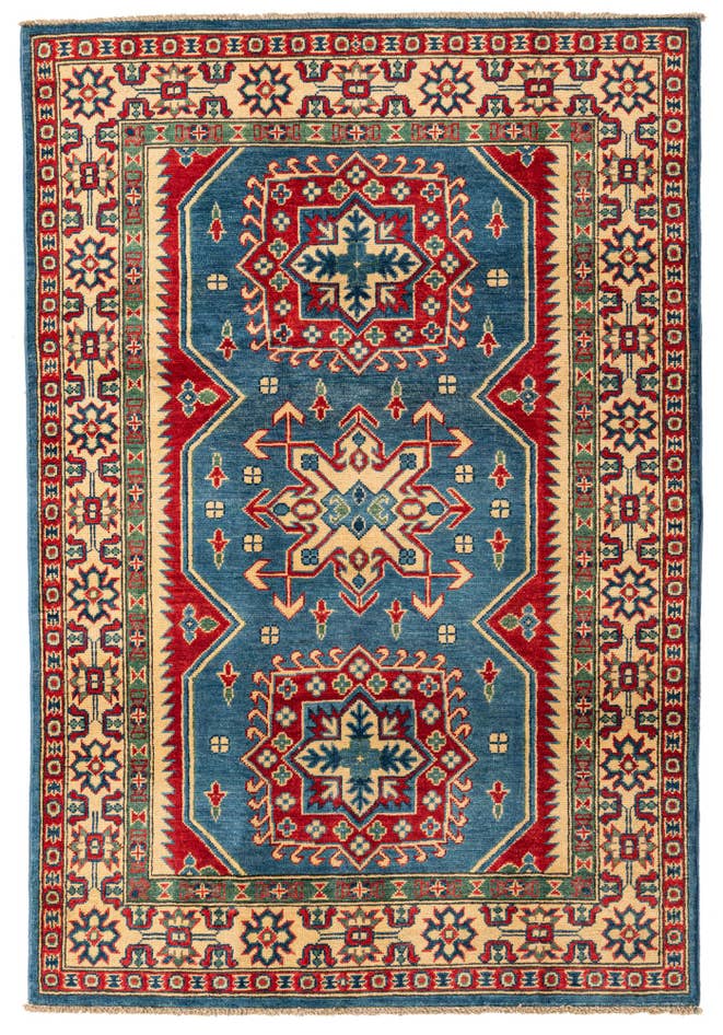 Detail image of 120cm x 185cm Hand Knotted Kazak Rug