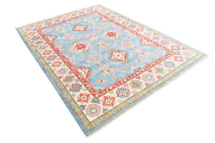 5' 7 x 7' 9 Hand Knotted Kazak Rug