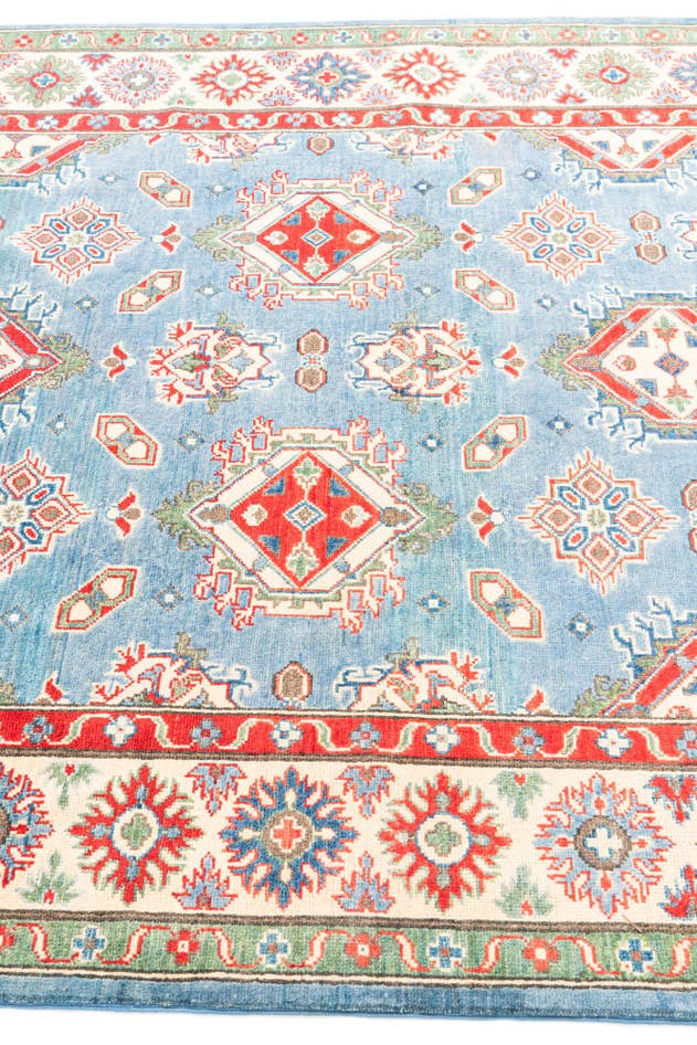 Detail image of 5' 7 x 7' 9 Hand Knotted Kazak Rug