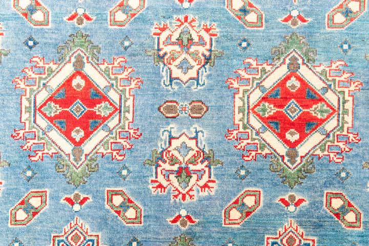 5' 7 x 7' 9 Hand Knotted Kazak Rug