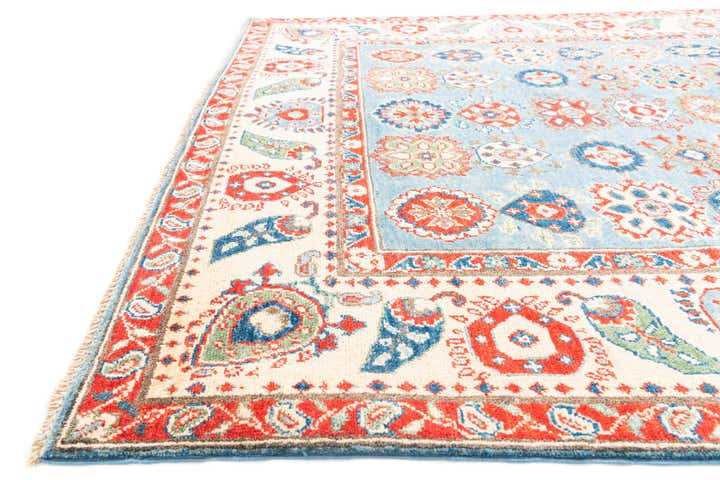 5' 8 x 7' 9 Hand Knotted Kazak Rug