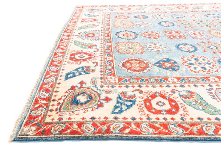 Detail image of 5' 8 x 7' 9 Hand Knotted Kazak Rug