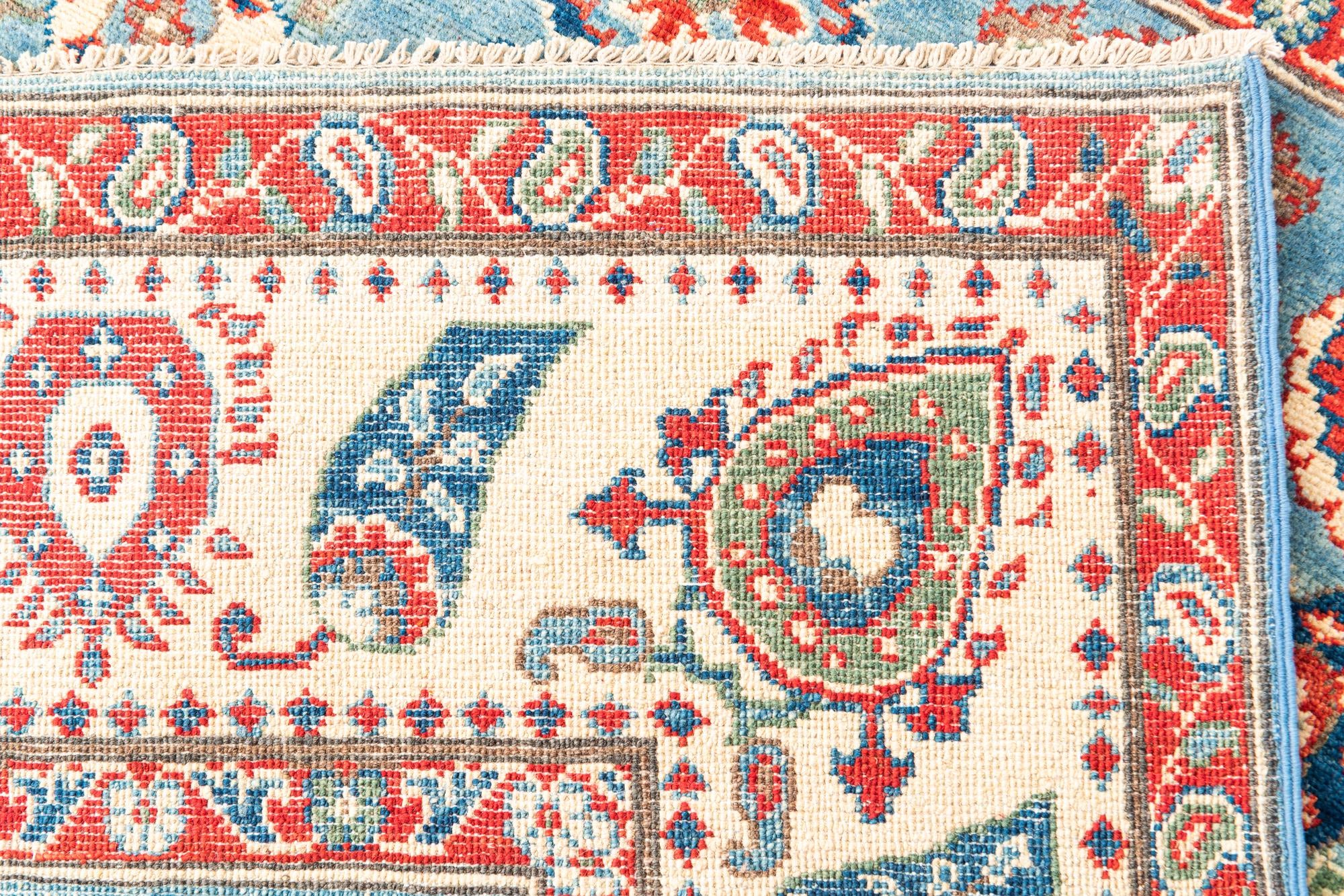 5' 8 x 7' 9 Hand Knotted Kazak Rug
