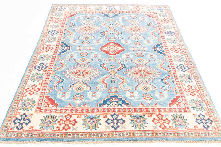 5' x 6' 9 Hand Knotted Kazak Rug