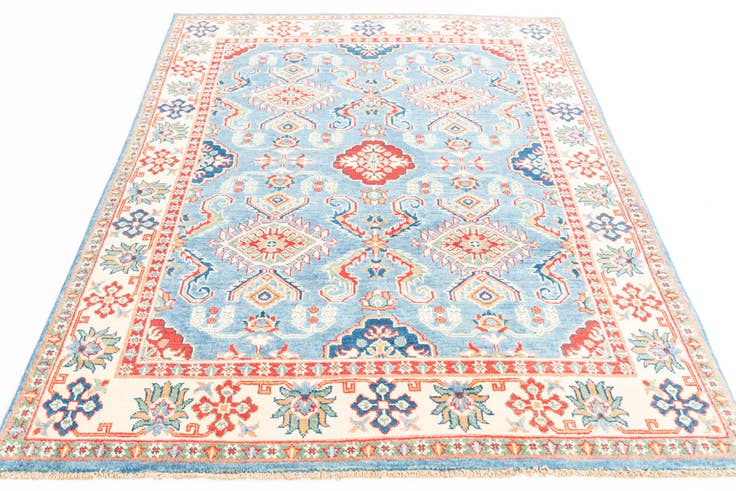 Detail image of 5' x 6' 9 Hand Knotted Kazak Rug