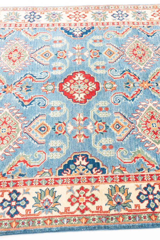 Detail image of 5' x 6' 9 Hand Knotted Kazak Rug