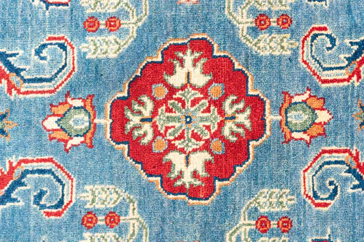 5' x 6' 9 Hand Knotted Kazak Rug