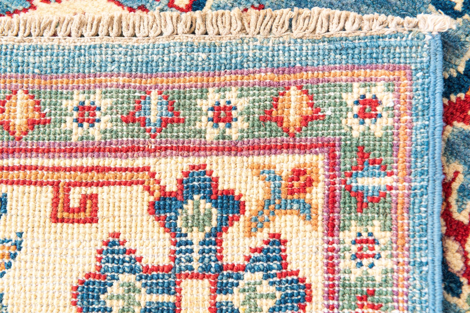 5' x 6' 9 Hand Knotted Kazak Rug