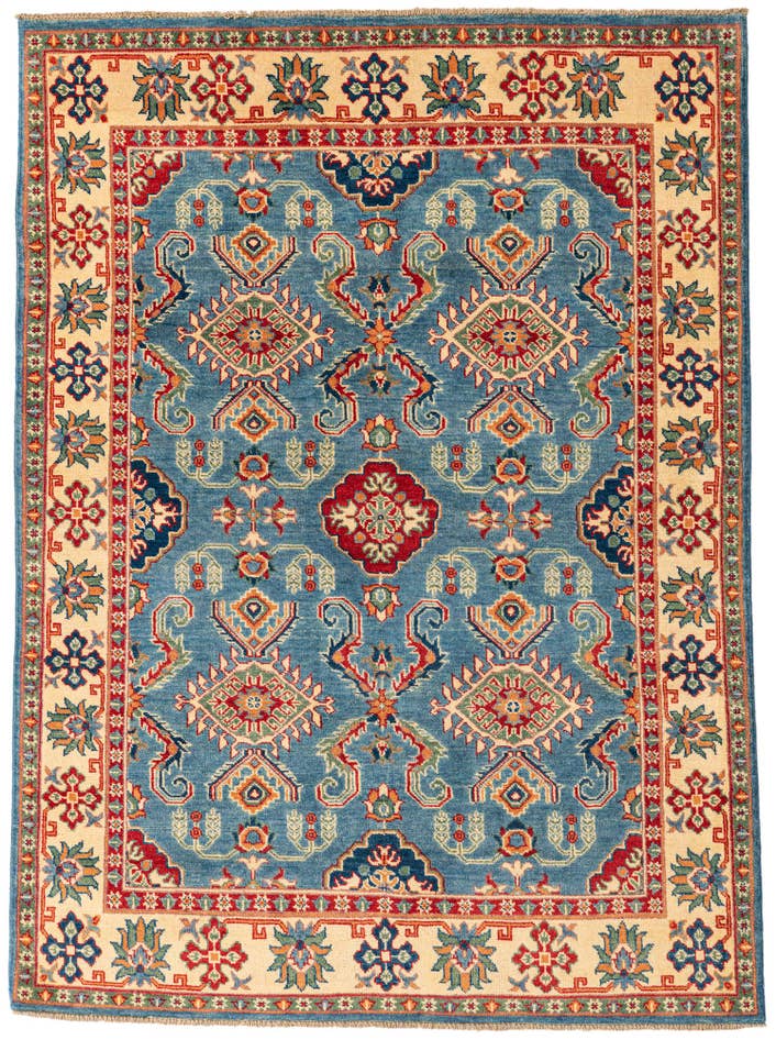 Detail image of 5' x 6' 9 Hand Knotted Kazak Rug