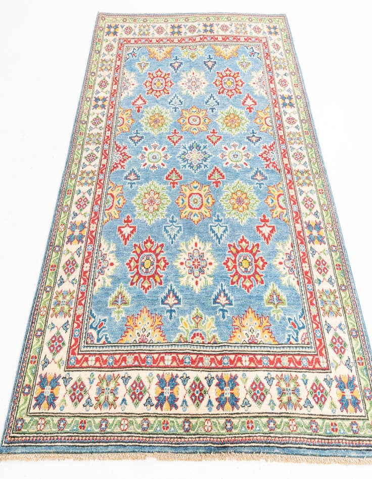 Detail image of 5' x 6' 7 Hand Knotted Kazak Rug