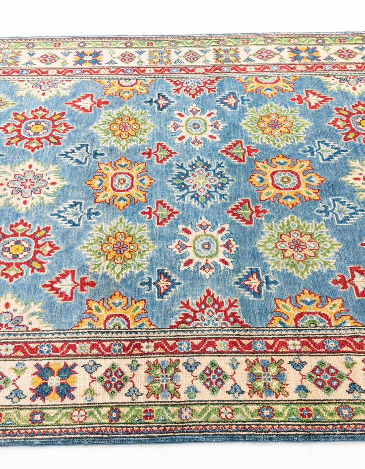 Detail image of 5' x 6' 7 Hand Knotted Kazak Rug