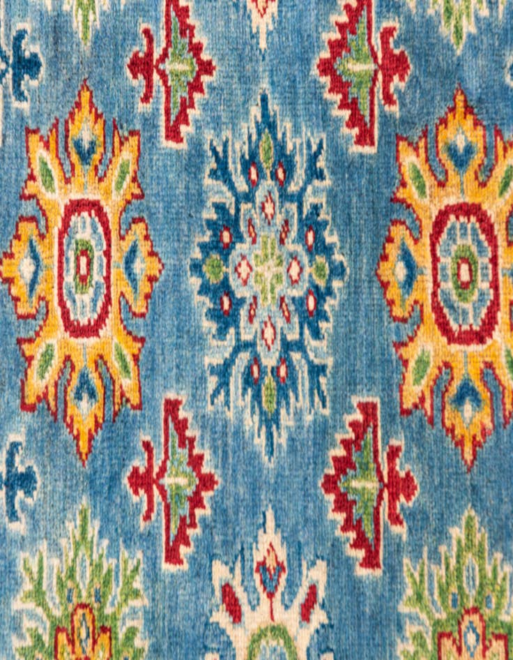 Detail image of 5' x 6' 7 Hand Knotted Kazak Rug