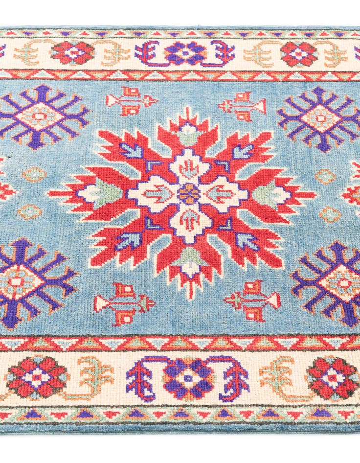Detail image of 2' 7 x 4' 1  Hand Knotted Kazak Rug