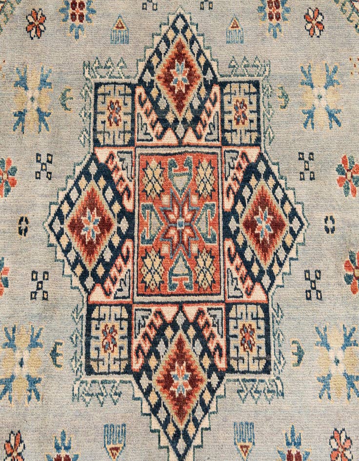 Detail image of 8' 3 x 11' 5 Hand Knotted Kazak Rug