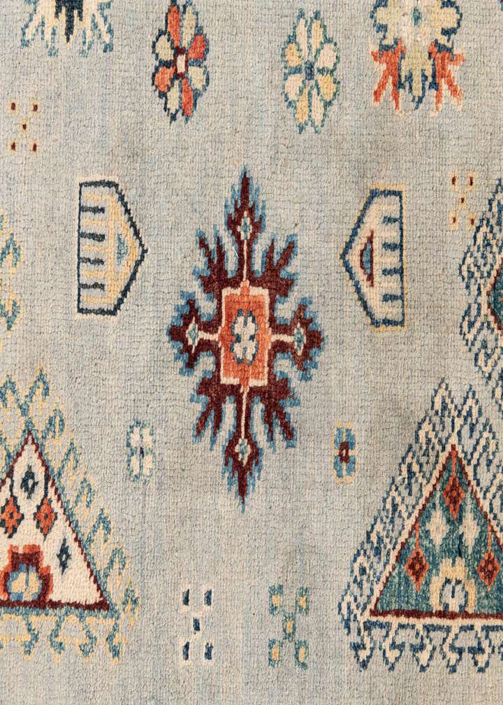 8' 3 x 11' 5 Hand Knotted Kazak Rug