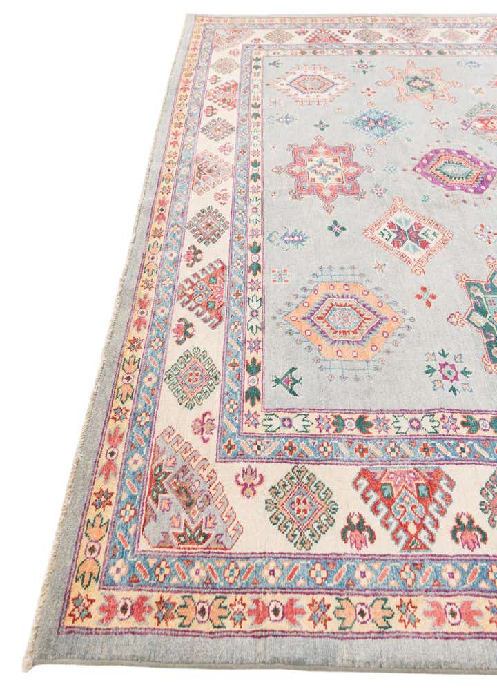 8' 1 x 11' 7 Hand Knotted Kazak Rug