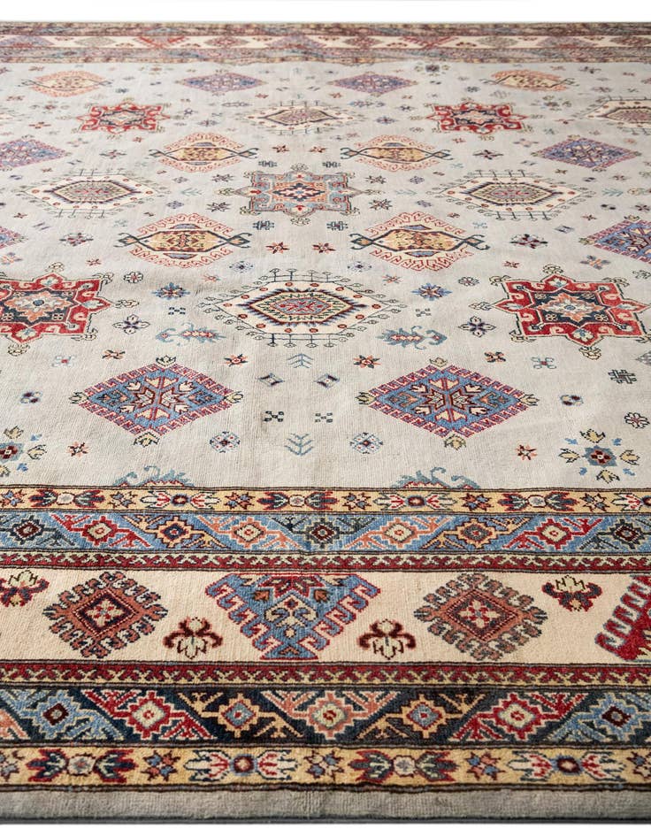 Detail image of 11' 8 x 17' 9  Hand Knotted Kazak Rug