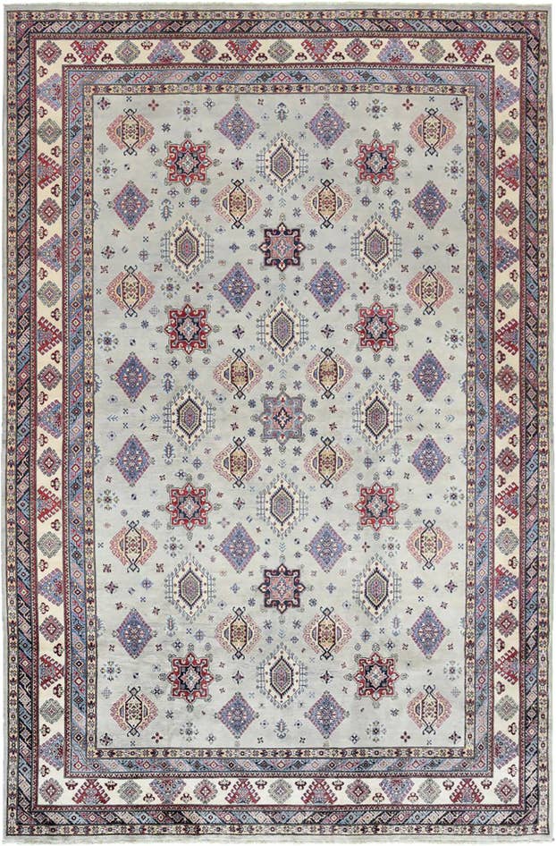 Detail image of 11' 8 x 17' 9 Hand Knotted Kazak Rug
