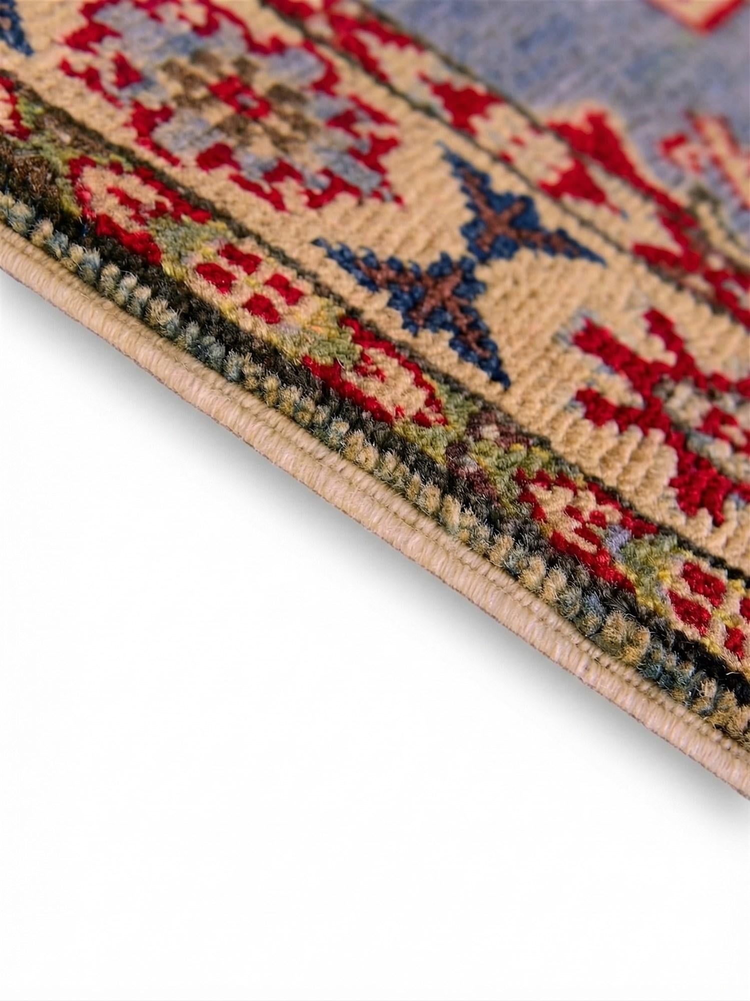 2' x 2' 11 Hand Knotted Kazak Rug