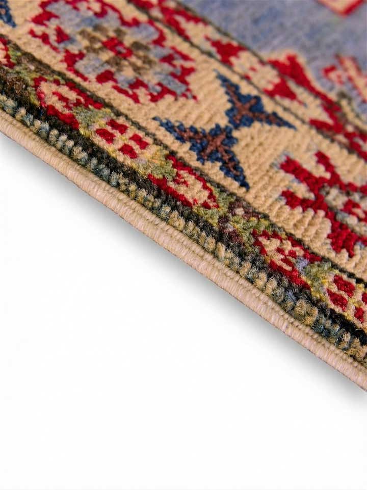 2' x 2' 11 Hand Knotted Kazak Rug