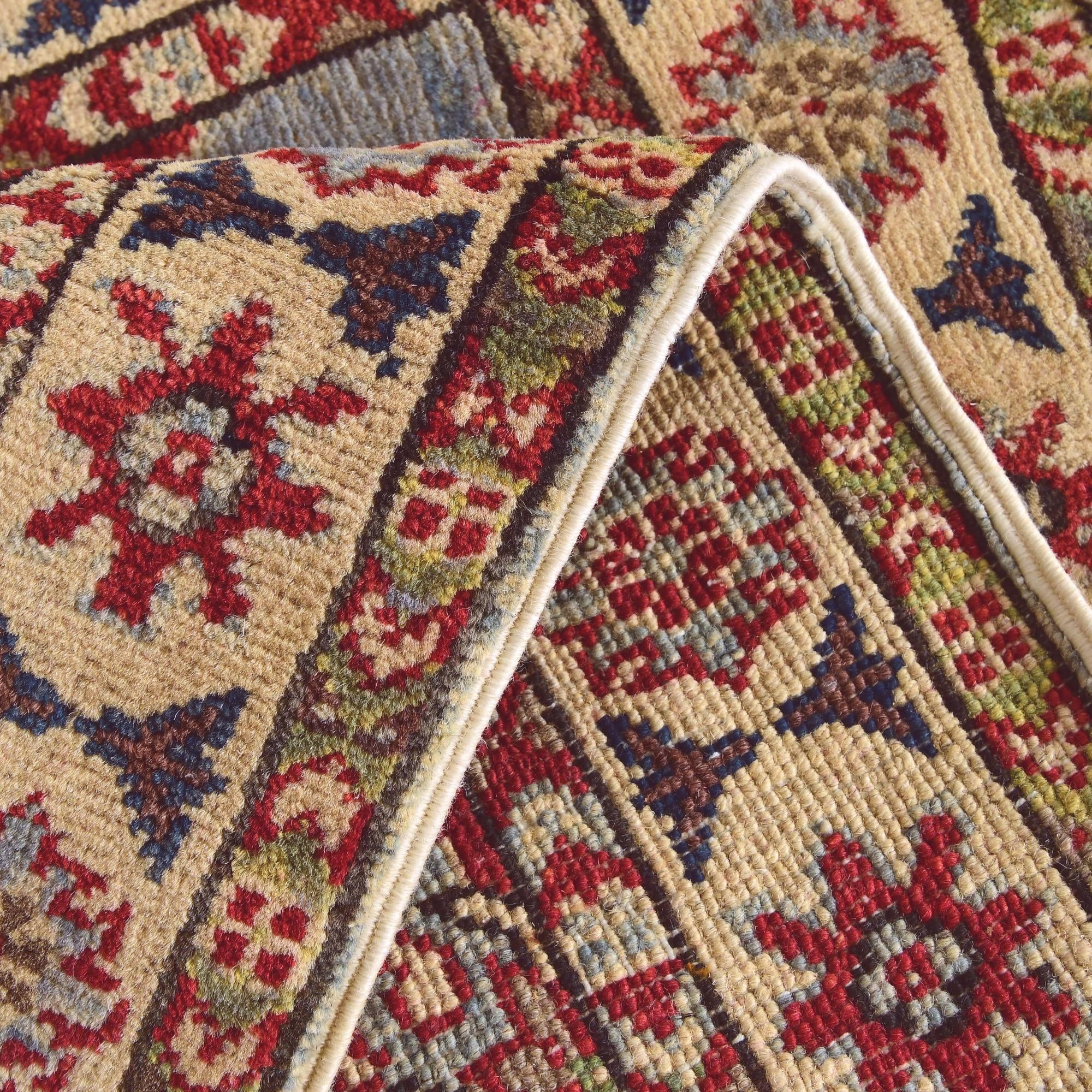 2' x 2' 11 Hand Knotted Kazak Rug