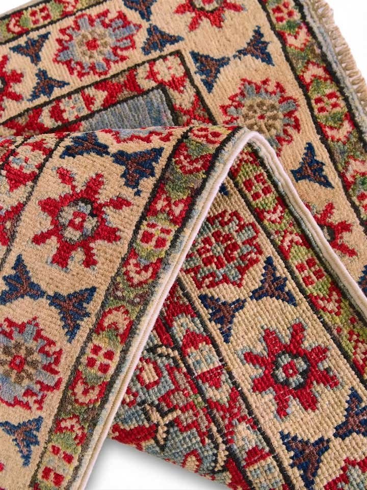 2' x 2' 11 Hand Knotted Kazak Rug