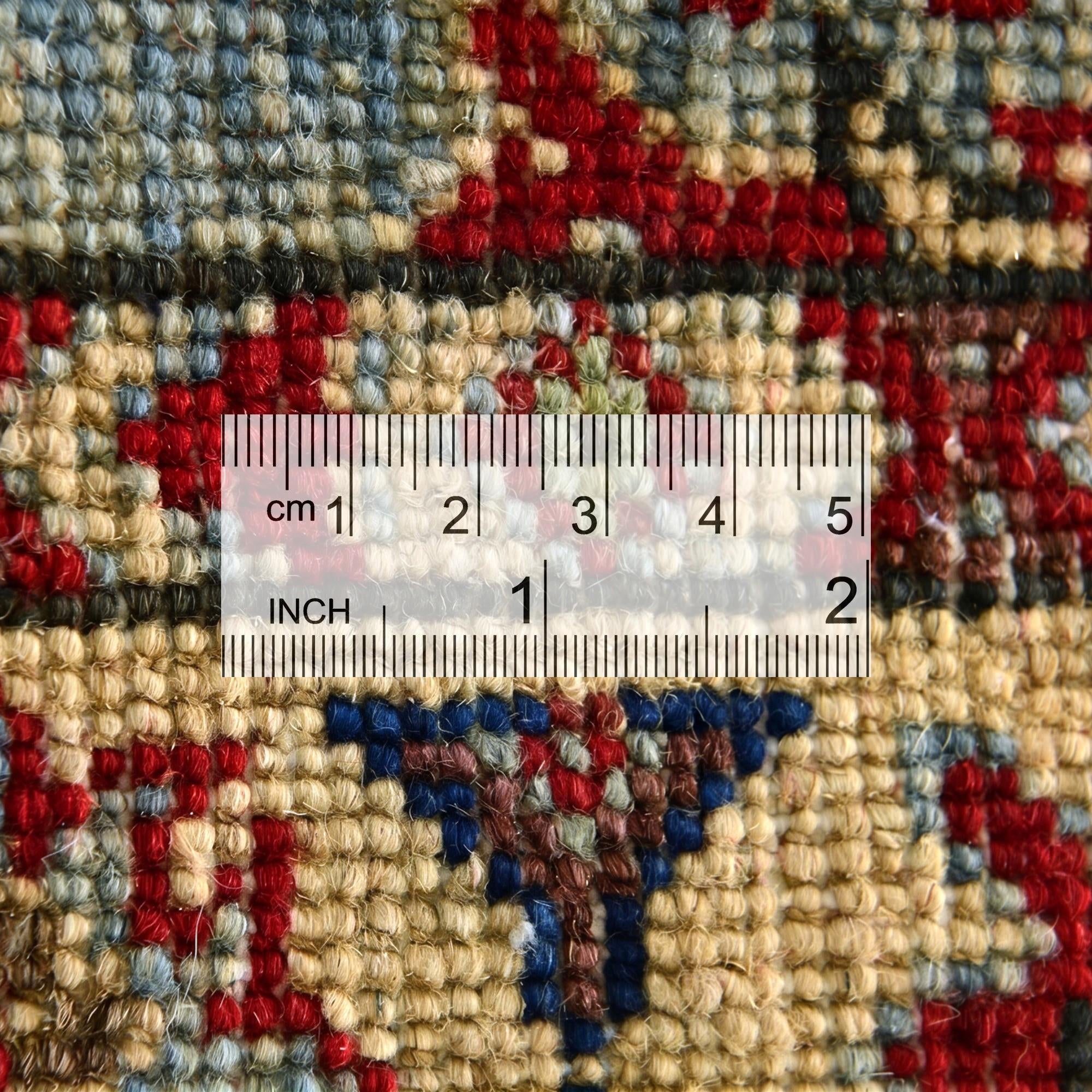 2' x 2' 11 Hand Knotted Kazak Rug