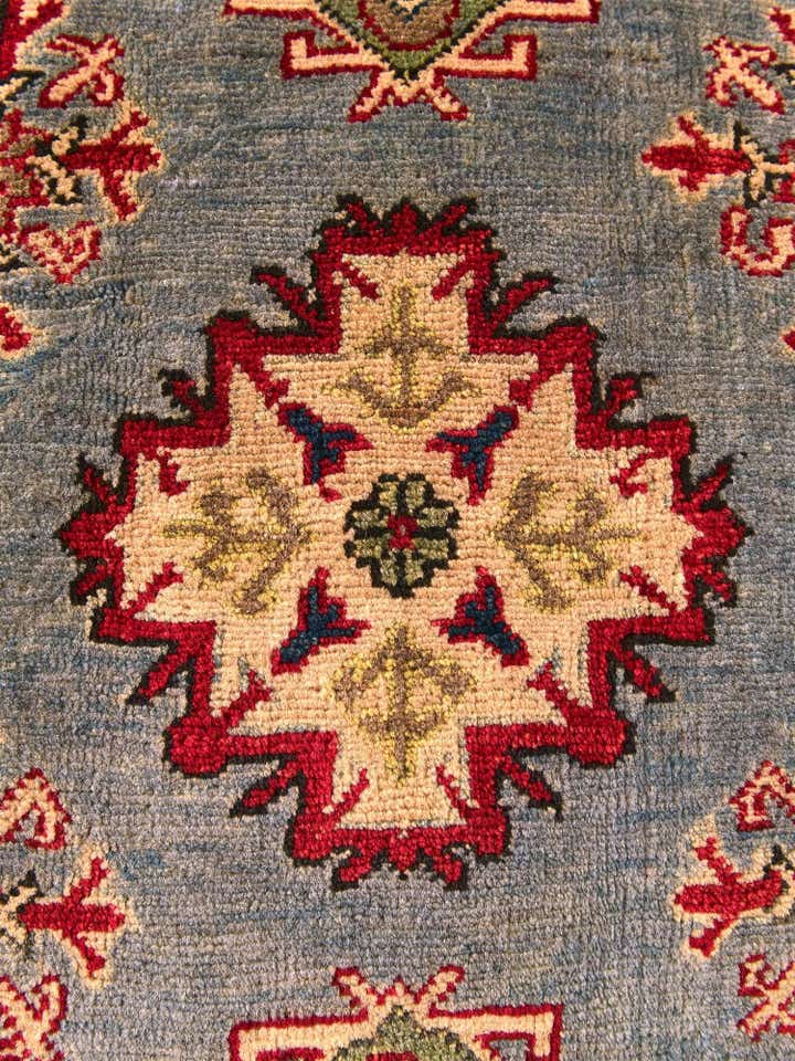 2' x 2' 11 Hand Knotted Kazak Rug
