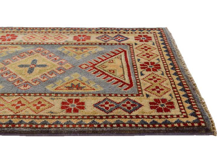 2' 1 x 3' Hand Knotted Kazak Rug